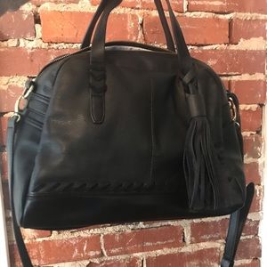 LIV by Olivia + Joy Leather Dome Purse